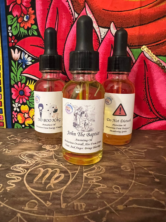 Protection From Monitoring Spirits and Evil Eye Oil Combo