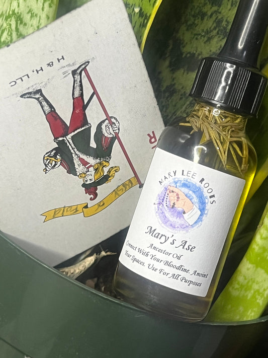 Mary’s Aṣẹ | Ancestor Oil | Anointing Oil | Protection Oil | Spiritual Connection | Awakening | Ascension