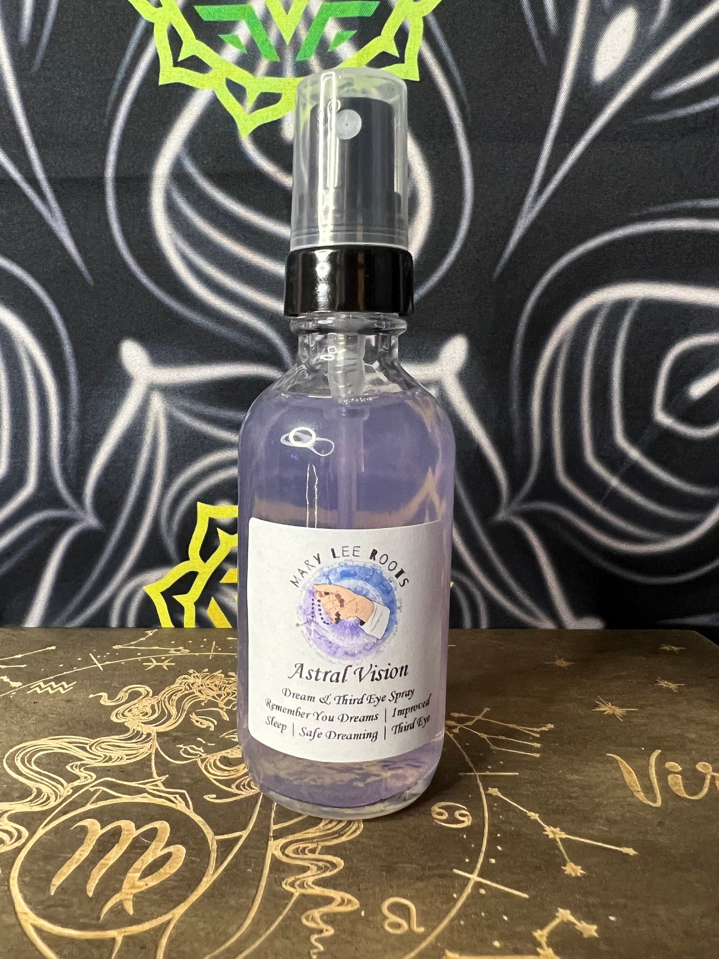 Astral Vision | Dream Third Eye Spray | Dream Protection | Third Eye | Enhanced Astral Energy